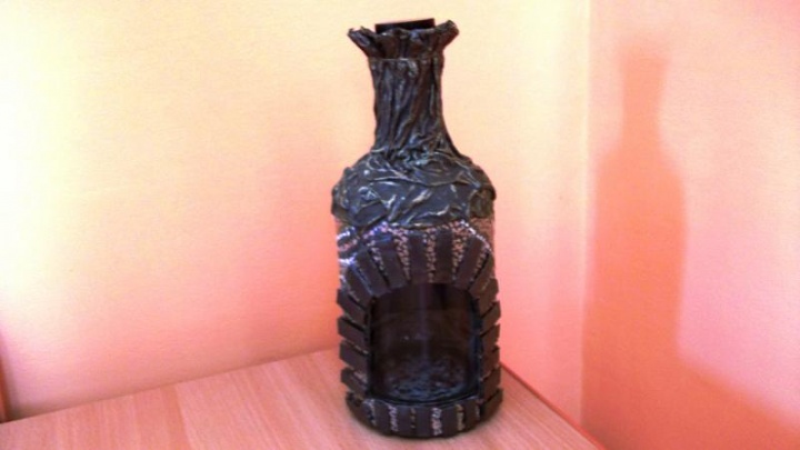 decorated bottle