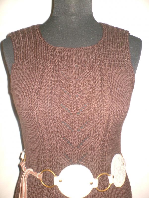 brown dress picture no. 2