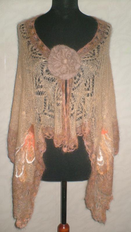 purple mohair robe
