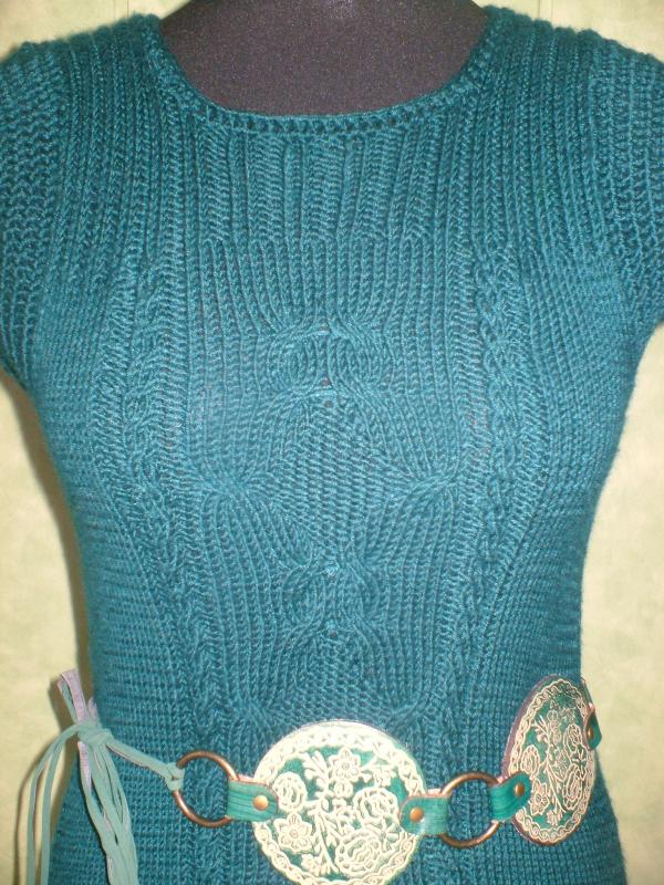dark green dress picture no. 2