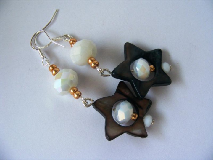 Earrings " star "