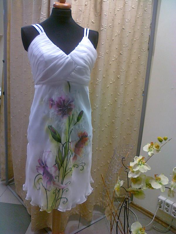 silk dress