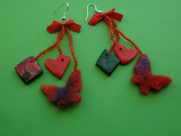 Earrings " Spring " picture no. 2