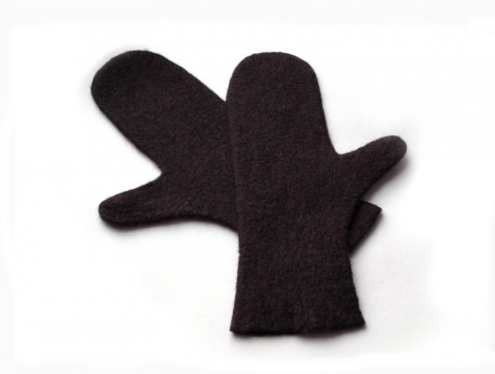 Felt gloves