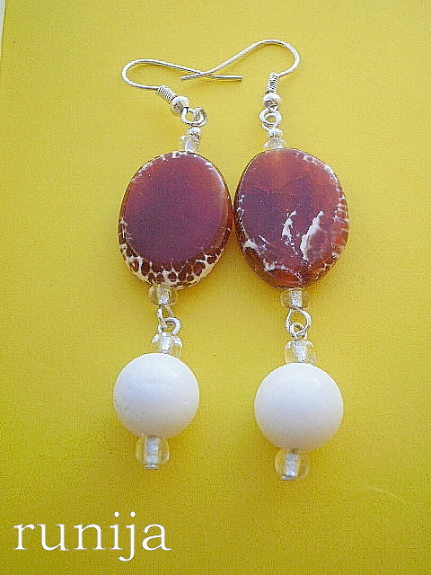 076th Fiery agate, coral