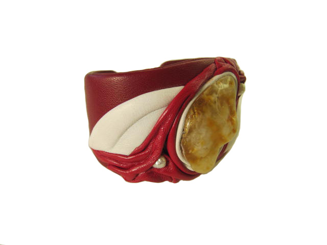 Bracelet with amber GR-048 picture no. 2