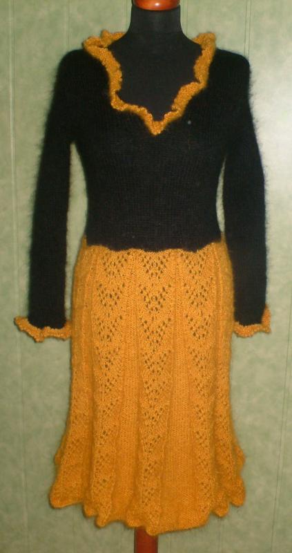 warm mohair dress