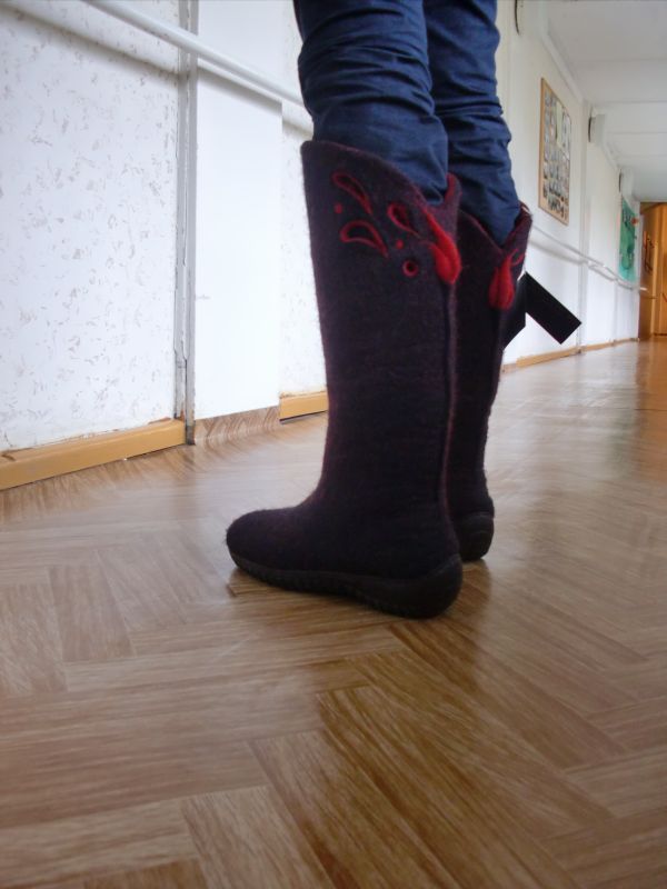 Moteriski felted picture no. 3