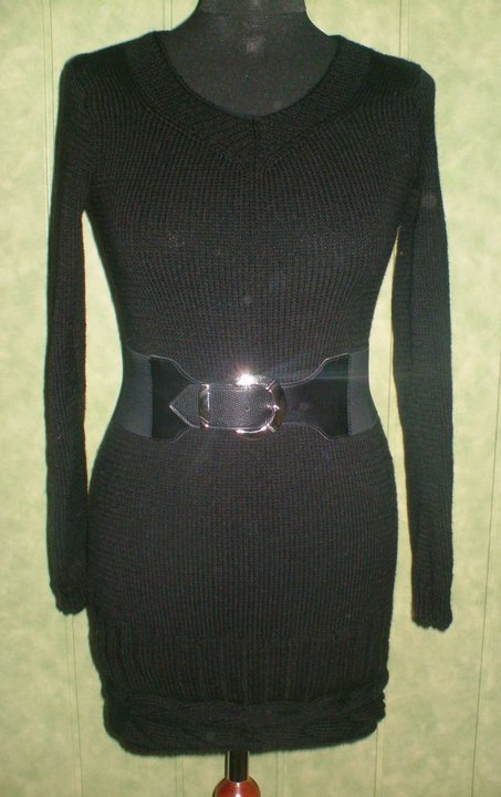 black dress