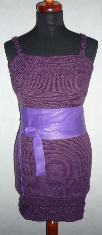 purple dress on sleikuciu