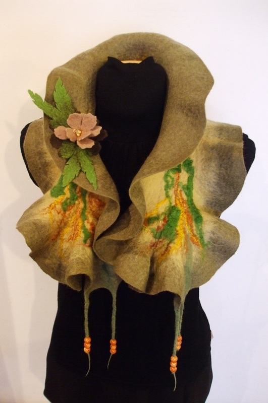 Brown color scarf