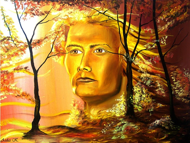 Autumn face