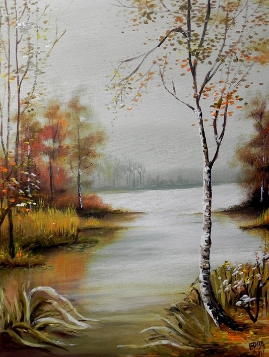 Nature sinks into fall