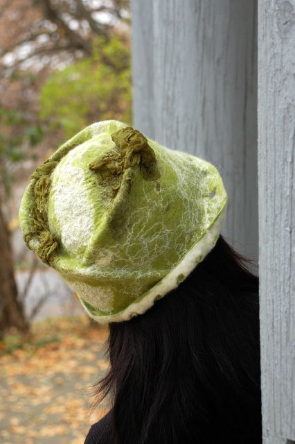 Forest fairy moss hat :) picture no. 2