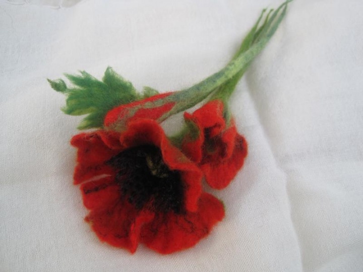 Poppy bouquet