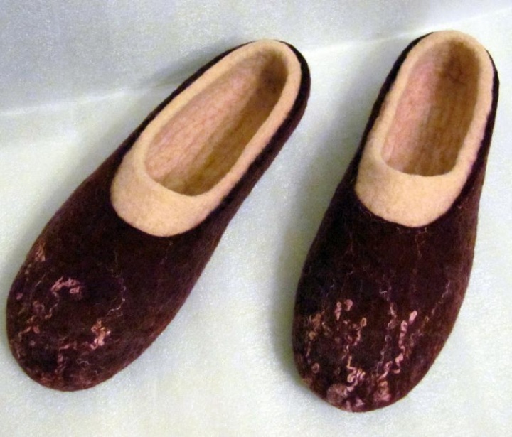 Two one-burgundy and white