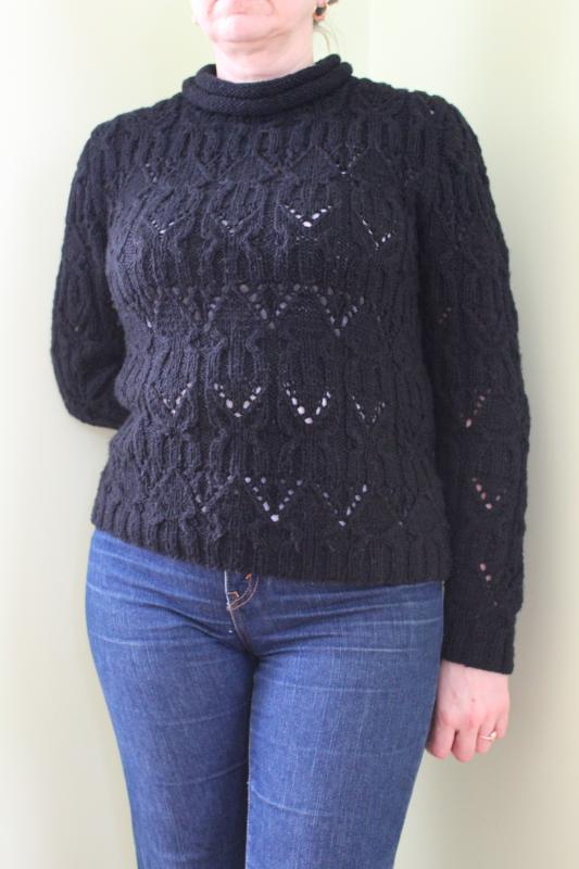 Black sweater