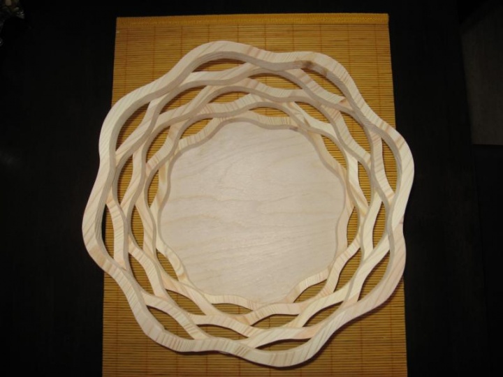 Handmade bowl of fruit