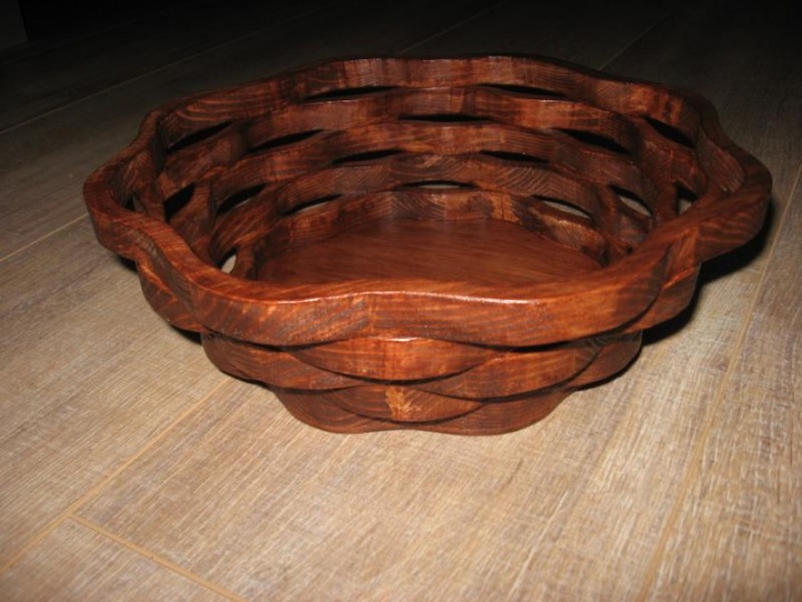Handmade bowl of fruit (lacquered) picture no. 2
