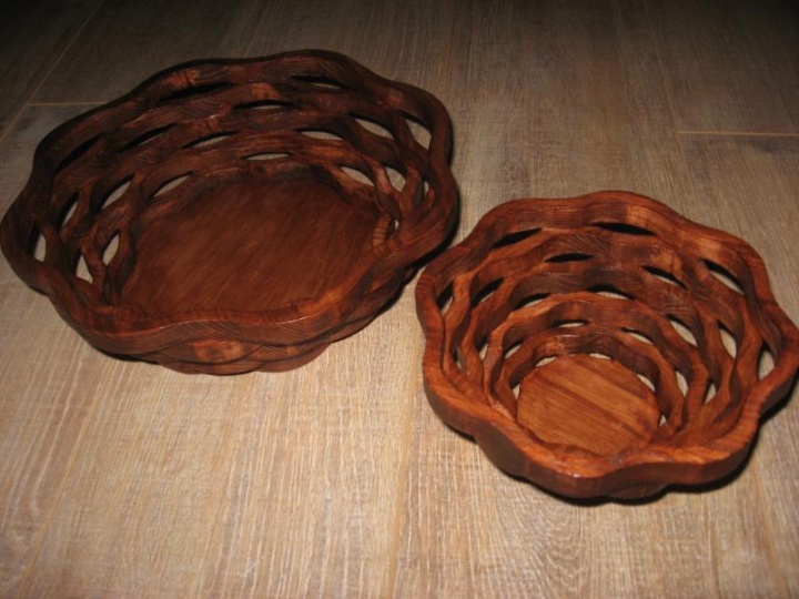Handmade bowl set (lacquered