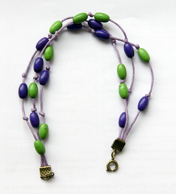 Howlite bracelet