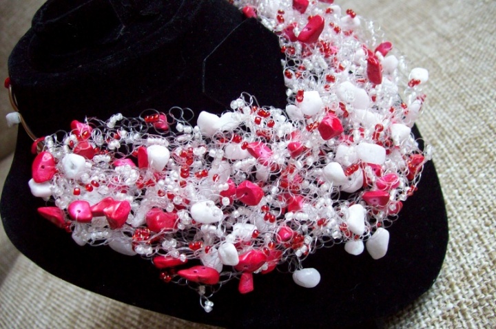 White stones and coral picture no. 2
