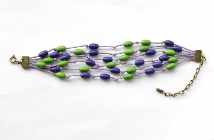 Howlite bracelet