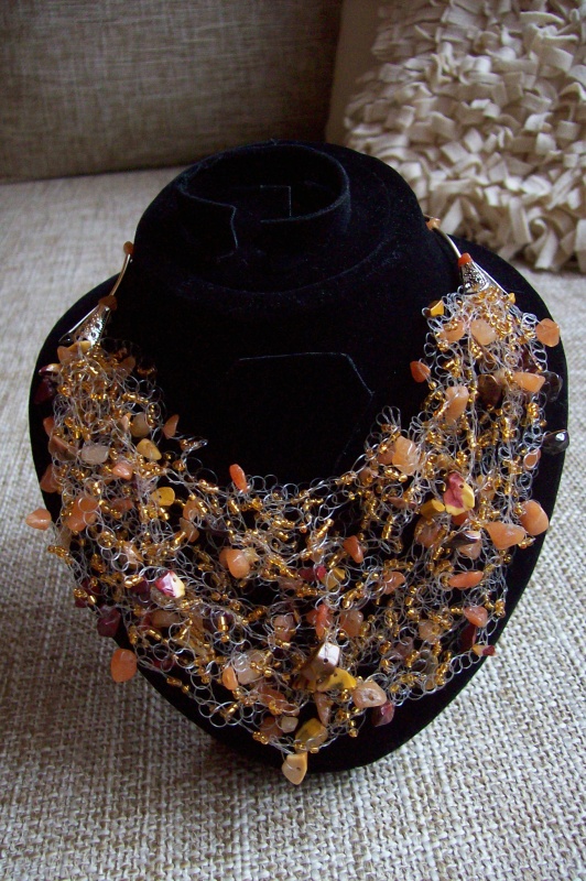 Agate and amber