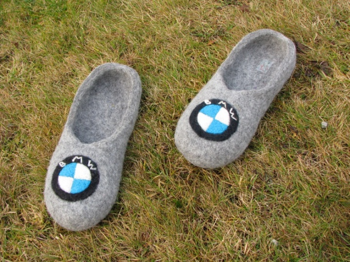 BMW slippers
