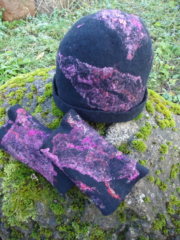 Šalis, kepurė, riešinės