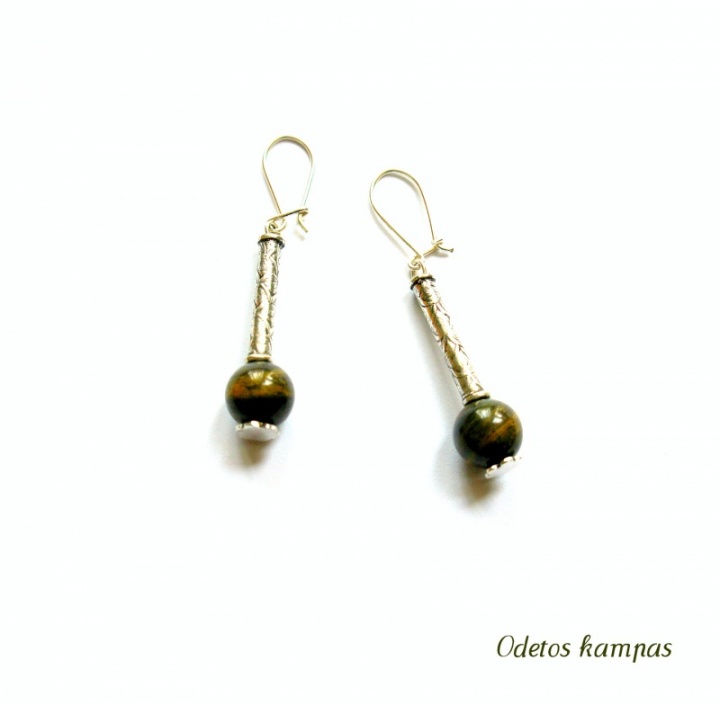 Earrings " Earth "