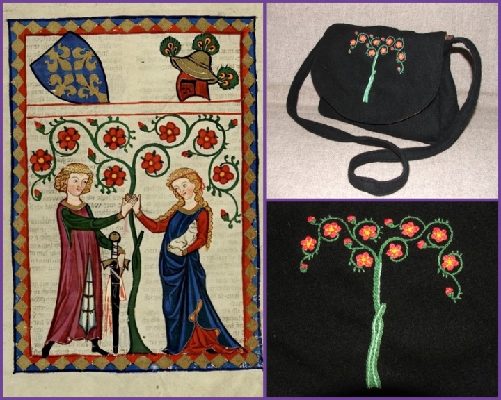 Codex MANESSE black tašiokas