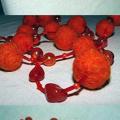Carneol Love Charm - Necklaces - felting