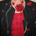 Red as poppies - Necklaces - felting
