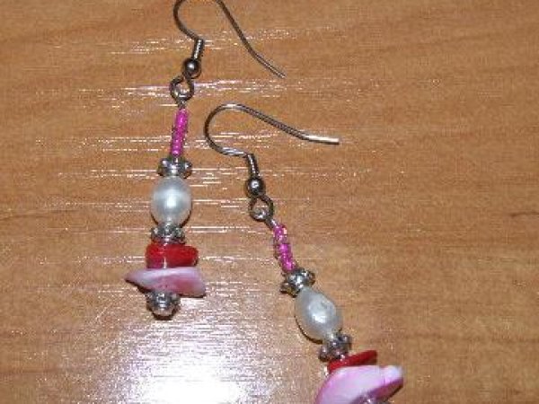 Pink dreams - Earrings