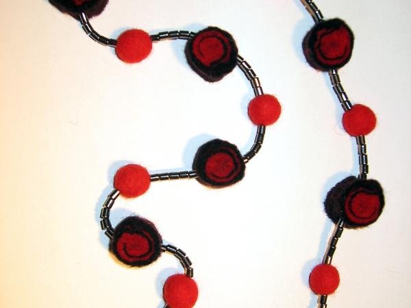 Red Black - Necklaces