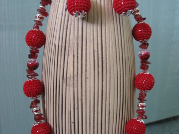 Red currants - Necklace