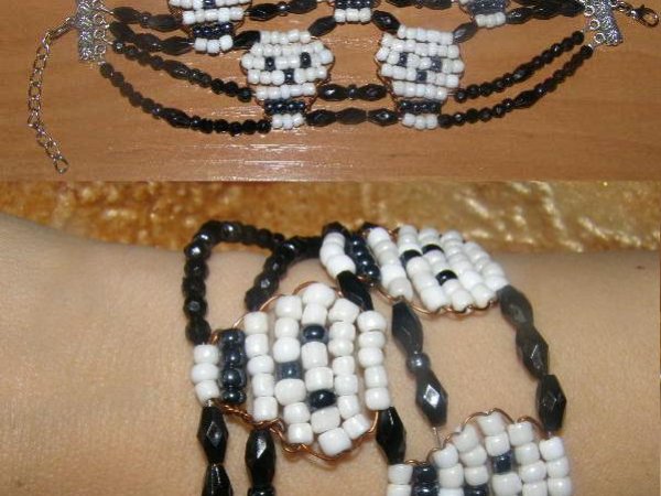 White Skull - Bracelets