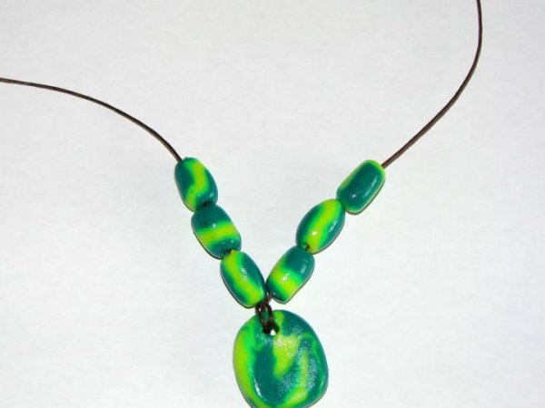 Spring greenery - Necklace