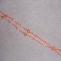 Orange - Necklaces - felting
