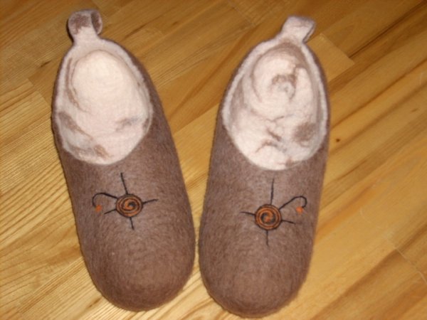 Tapukai- " Pagan " (wool felt) - Shoes & slippers