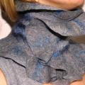 Wool collar - Scarves & shawls - felting