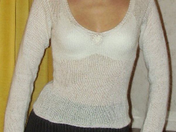 White moherinukas - Sweaters & jackets
