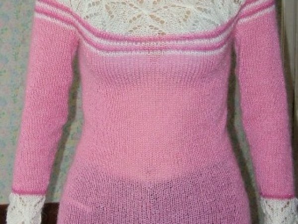 Patterned pink - Sweaters & jackets