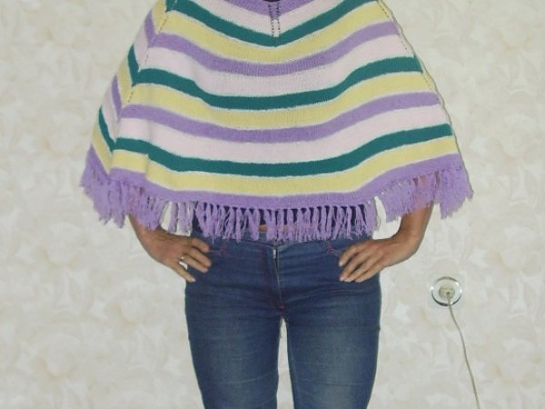 striped robe - Wraps & cloaks