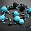 Turquoise - Necklaces - felting