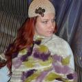 Robe and cap - Wraps & cloaks - felting