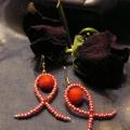 Earrings - Earrings - felting