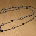 black agate necklaces - Necklace - beadwork