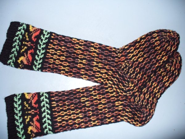 Socks " imprisoned tulips " - Socks